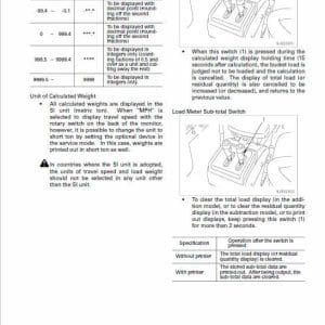 Komatsu WA470-5H Wheel Loader Service Repair Manual
