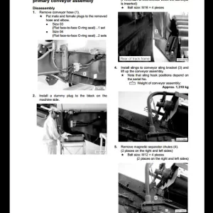 Komatsu PC55MR-3 Excavator Service Repair Manual