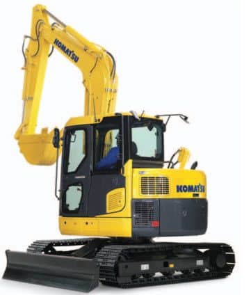Komatsu PC88MR-8 Excavator Service Repair Manual