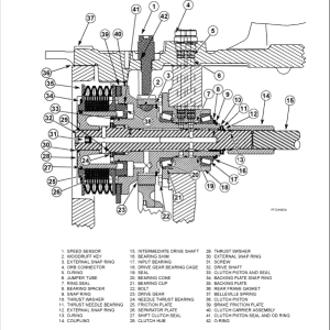 CASE IH MX210 MX230 Magnum Tractor Service Manual