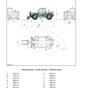 CASE TX130-40, TX130-43 Telescopic Service Manual