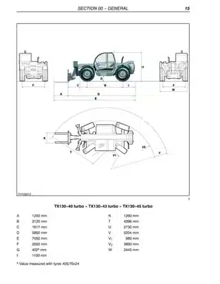 CASE TX130-40, TX130-43 Telescopic Service Manual