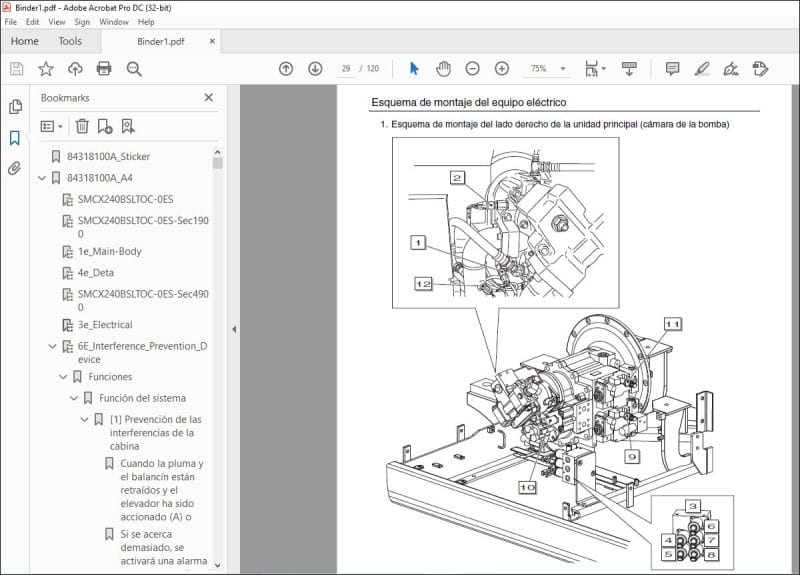 7-CASE CX240B SL Excavator Repair Manual CASE CX240B SL Excavator Repair Manual