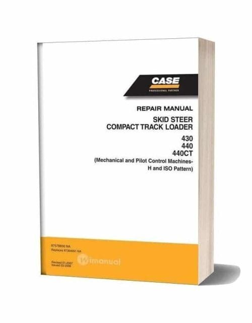 CASE 430 440 SKID STEER Service Repair Manual