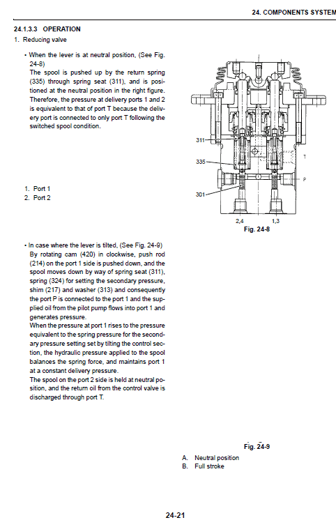 CASE CX40B CX50B Mini Excavator Service Repair Manual