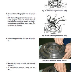 CASE CX40B CX50B Mini Excavator Service Repair Manual