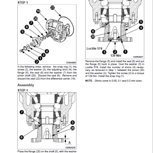 Case 1188 1188c 1188p Crawler Schematic Service Manual