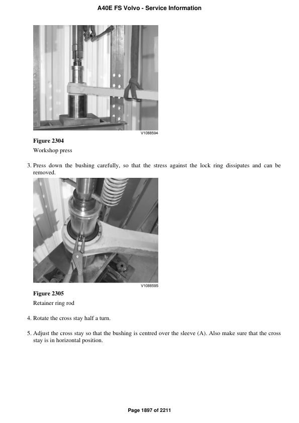 Volvo A40E FS A40EFS Articulated Dump Truck Service Repair Manual Volvo A40E FS A40EFS Articulated Dump Truck Service Repair Manual