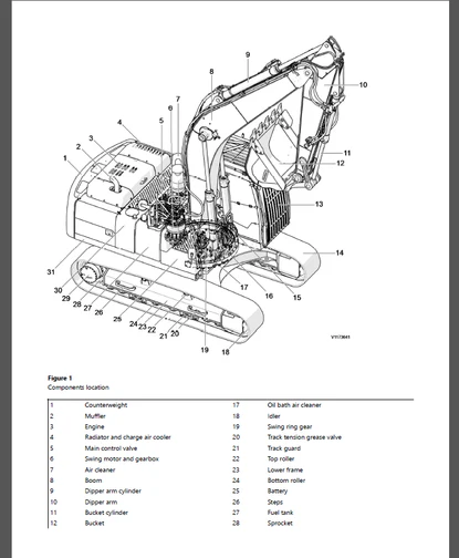 Volvo Ec210cl Excavator Service Repair Manual