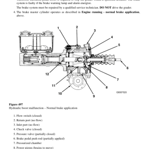 Volvo G720b Motor Grader Service Repair Manual