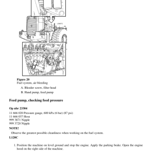 Volvo L120C Wheel Loader Service Repair Manual