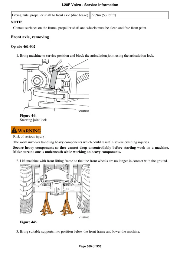 Volvo L150c Wheel Loader Service Repair Manual