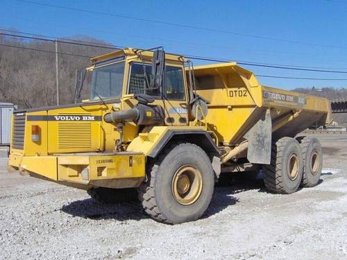 Volvo Bm A30 Articulated Dump Truck Service Repair Manual