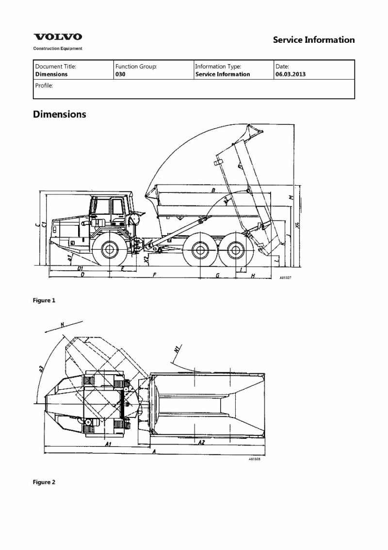 Volvo Bm A30c Articulated Dump Truck Workshop Repair Manual