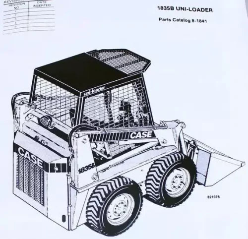 CASE 1835B Skid Steer Service Repair Manual