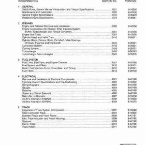 Case 850d, 855d Excavator Service Repair Manual