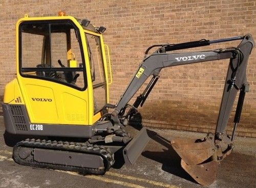 Volvo Ec20b Xtv Compact Excavator Service Repair Manual