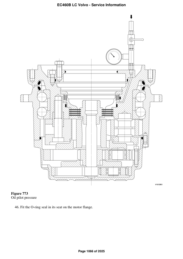 Volvo Ec460b LC Excavator Workshop Service Manual