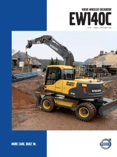 Volvo Ew140c Wheeled Excavator Workshop Repair Manual