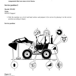 Volvo L25b Compact Wheel Loader Service Repair Manual