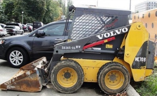 Volvo Mc70b Skid Loader Steer Service Manual