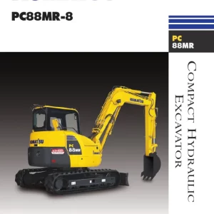 Komatsu Pc88mr-8 operation and maintenance pdf
