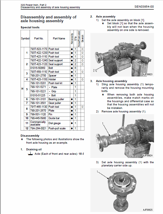 Komatsu WA250PZ-6 Wheel Loader operation and maintenance manual