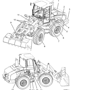 Volvo L45B Wheel Loader Service Parts Manual