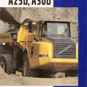 Volvo dumper A25D A30D Workshop Service Repair Pdf