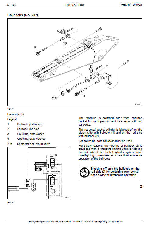 2-10-Case WX210 WX240 Wheel Excavator Service Repair Manual Case WX210 WX240 Wheel Excavator Service Repair Manual