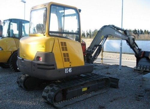 Volvo Ec45 Excavator Workshop Service Manual