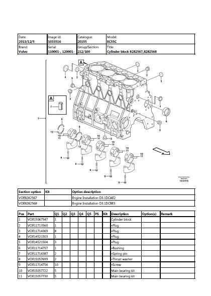 Volvo Ec55c Excavator Service Repair Manual
