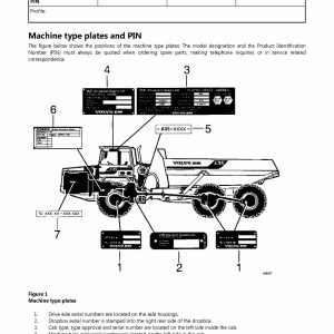 Volvo A35 Articulated Hauler Service Repair Manual