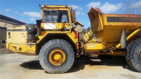 Volvo A35 Articulated Hauler Service Repair Manual