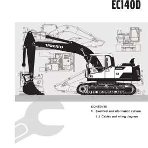 Volvo Ec140d Lm Ec140dlm Excavator Service Repair Manual