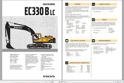 Volvo Ec330b Lc Excavator Service Manual