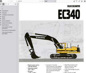 Volvo Ec340 Excavator Service Repair Pdf