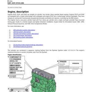 Volvo Ec380d L, Ec380d NL Excavator Service Parts Catalog Manual