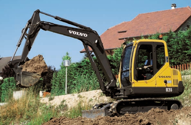 Volvo Ec55-eu Compact Excavator Service Repair Manual