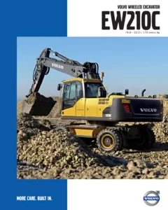 Volvo Ew210c Excavator Power Transmission Repair Service Manual