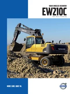 Volvo Ew210c Excavator Power Transmission Repair Service Manual