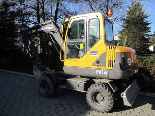 Volvo Ew55b Wheel Excavator Service Repair Manual
