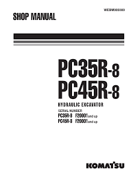 Komatsu PC35R-8 PC45R-8 Operation Manual Komatsu PC35R-8 PC45R-8 Operation Manual