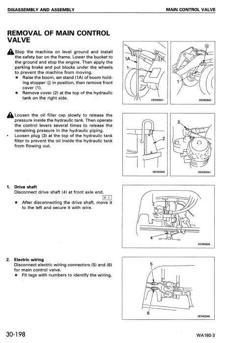 Komatsu WA180-3 Workshop Service Repair Manual