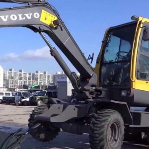 Volvo Ew55 Compact Excavator Catalog Manual