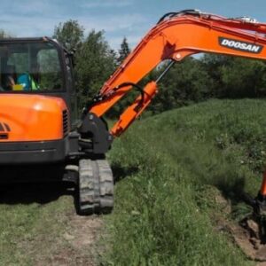 Daewoo Doosan Dx85r-3 Crawler Excavator Service Parts Manual