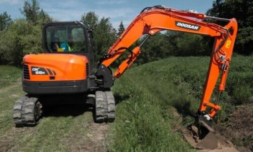 Daewoo Doosan Dx85r-3 Crawler Excavator Service Parts Manual