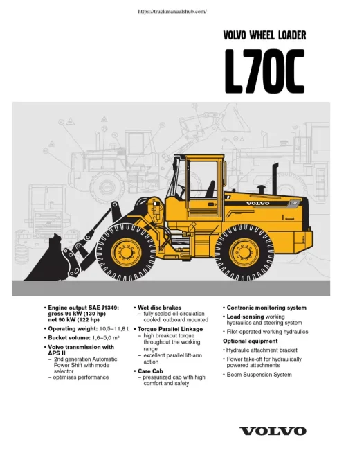 L70C Volvo Bm Wheel Loader Service Repair Manual
