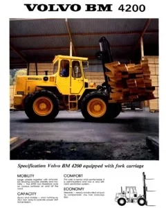 Volvo BM 4200 Wheel Loader Service Repair Manual