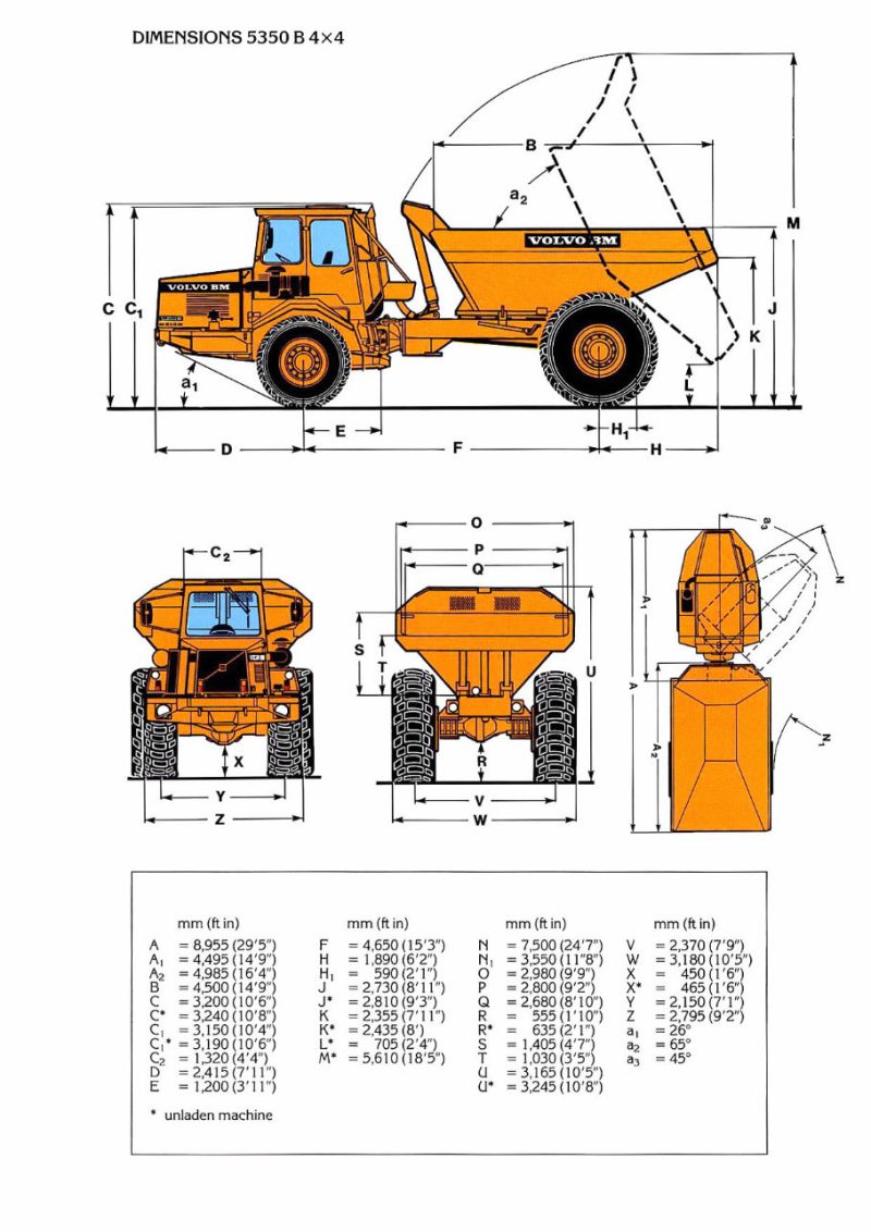 Volvo Bm 5350b 4x4 Articulated Hauler Service Repair Pdf Manual